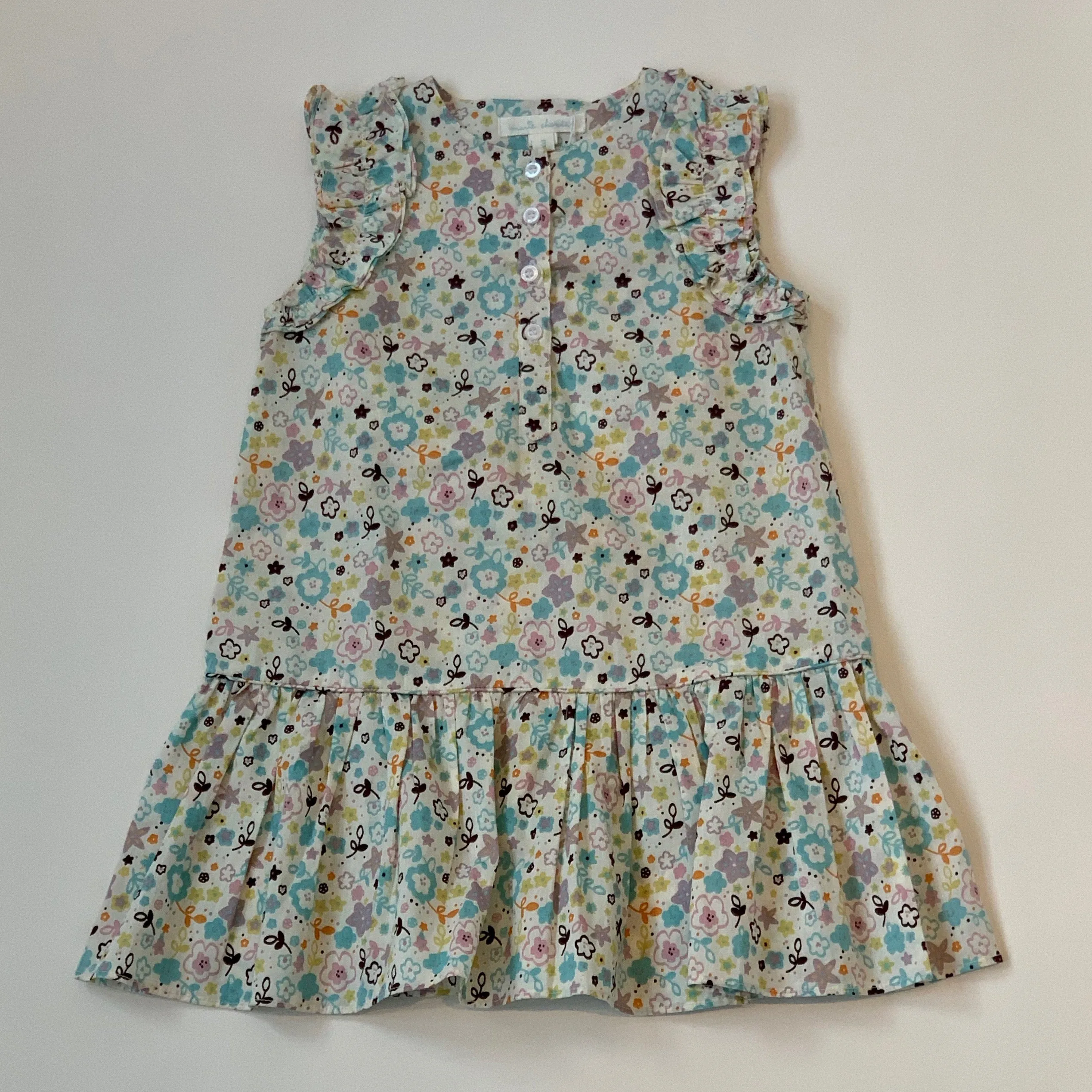 Marie-Chantal Floral Cotton Dress: 3 Years