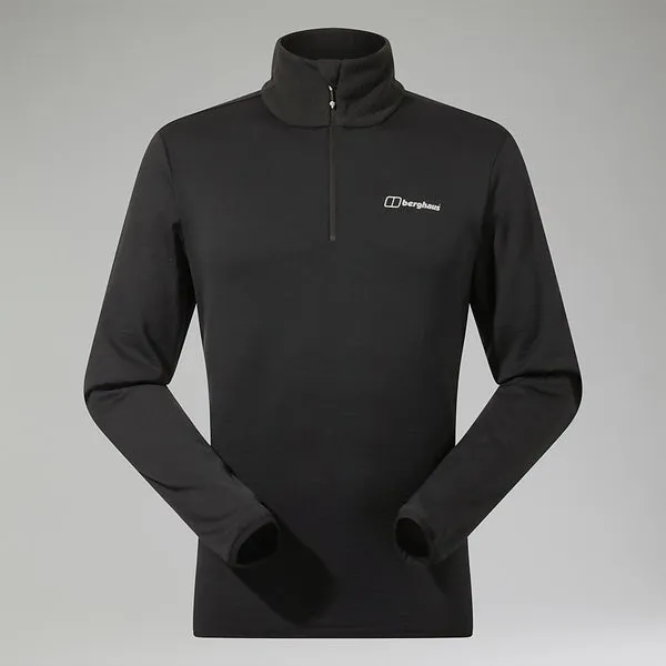 Men's Keppla Half Zip Fleece - Black