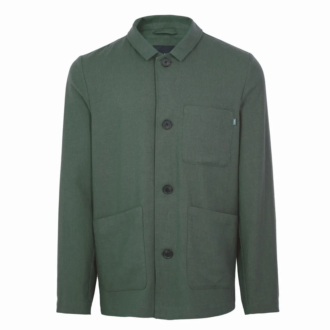 Men's Porto Linen Jacket Flint Green