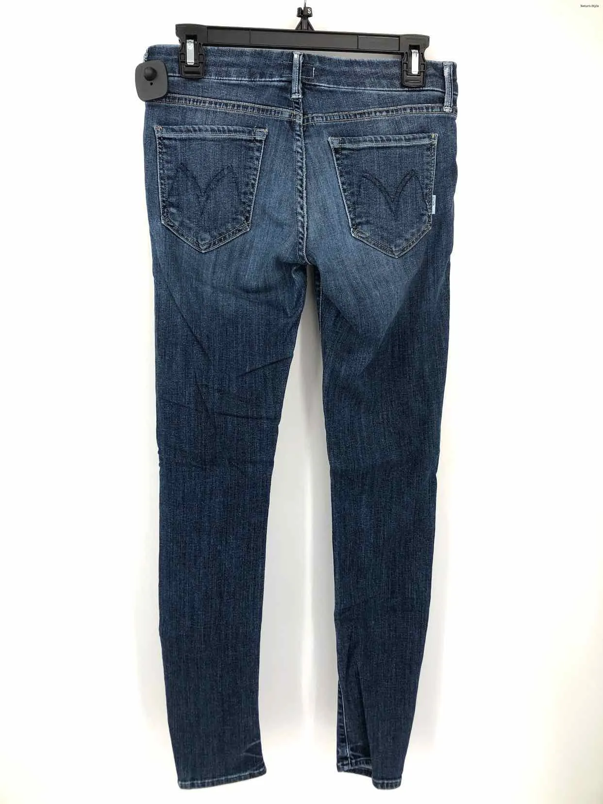 MOTHER Dk Blue Denim Skinny Size 28 (S) Jeans