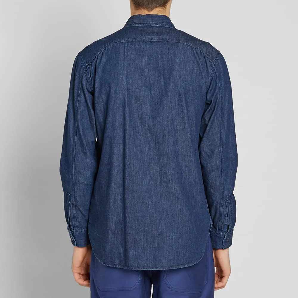 Neighborhood Patchwork ShirtIndigo