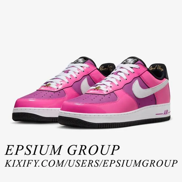 Nike air force 1 low (world tour pack las vegas/ pink/ laser fuchsia/ white/ vivid purple) men us 8-13 fv6150-600