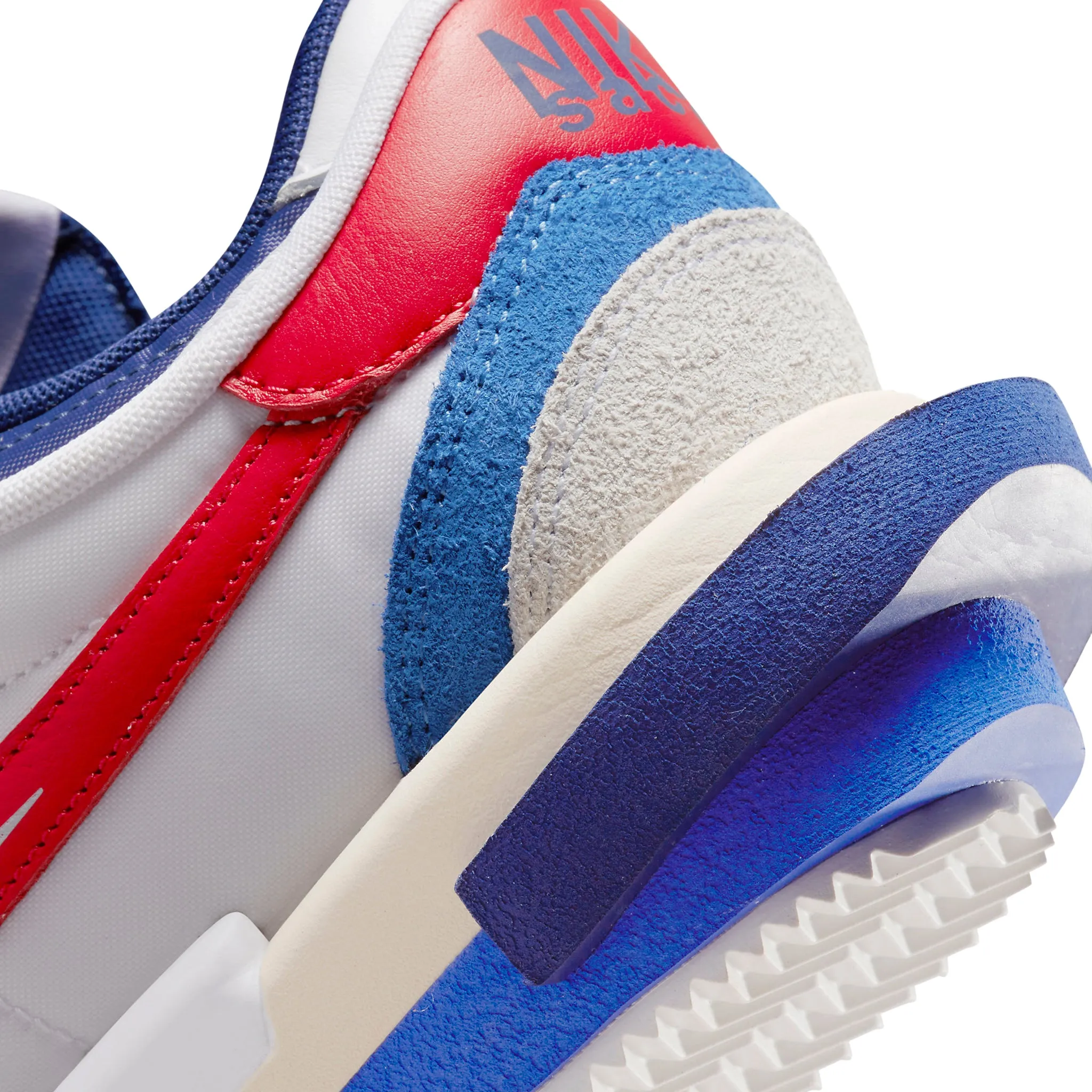 Nike x Sacai Zoom Cortez White University Red Blue