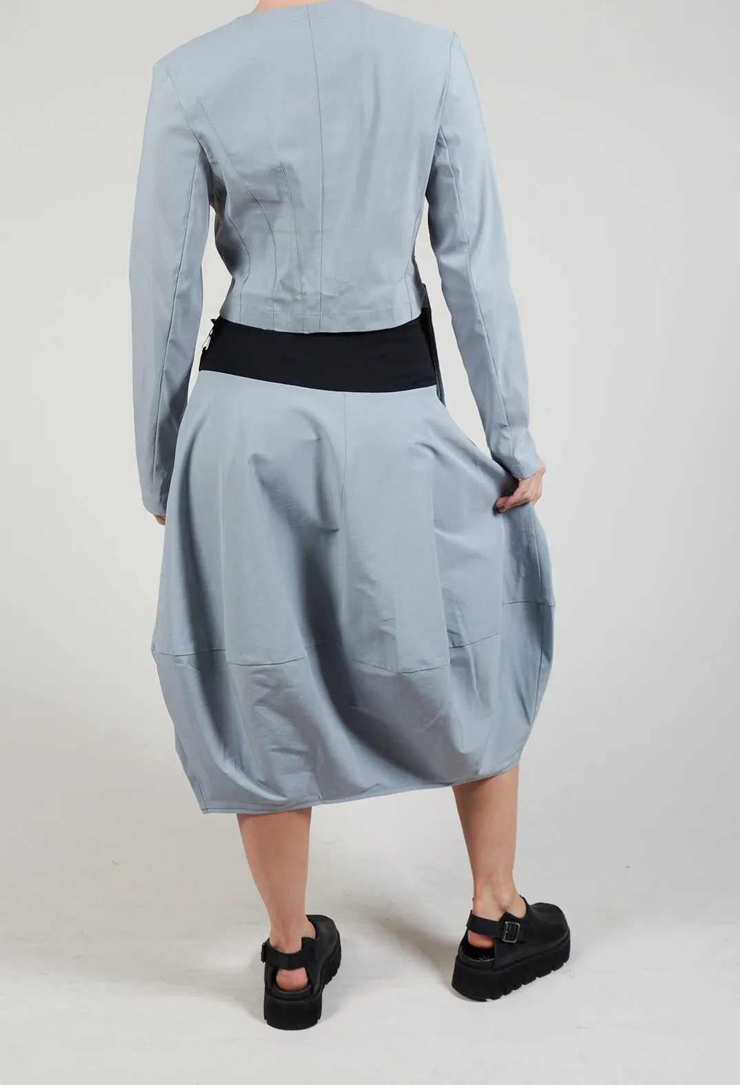 Omis Skirt in Black Grey