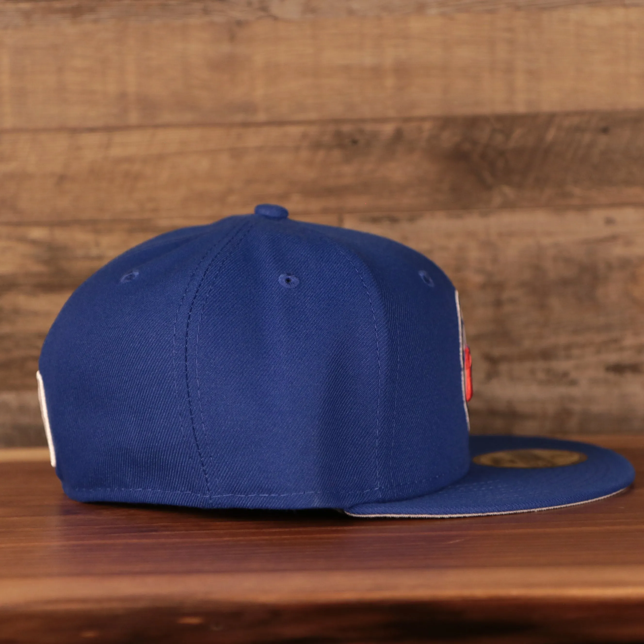 Philadelphia 76ers Grey Bottom | Royal Blue 59Fifty Fitted Cap