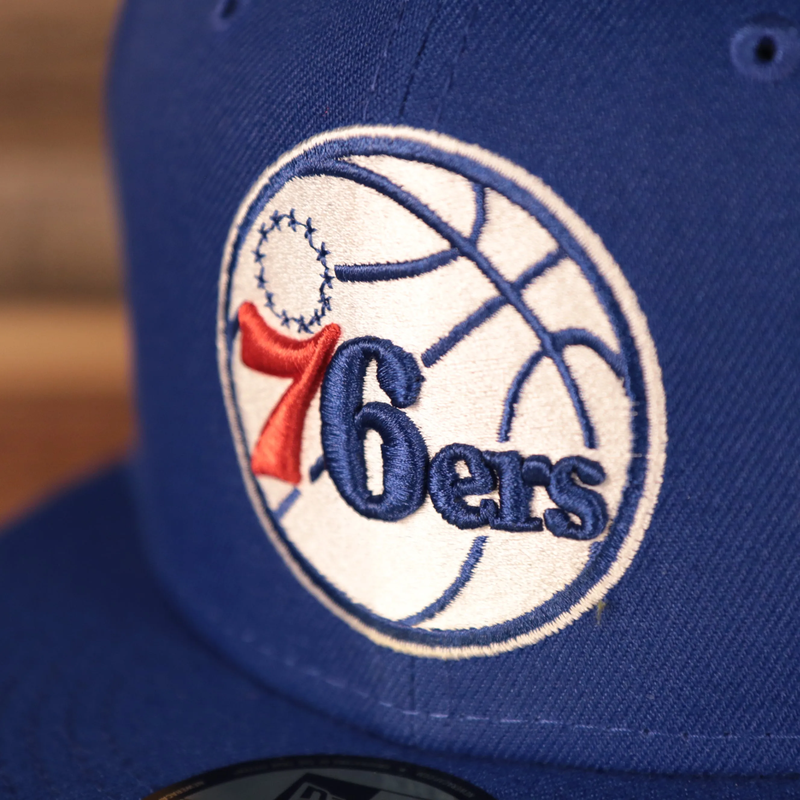 Philadelphia 76ers Grey Bottom | Royal Blue 59Fifty Fitted Cap