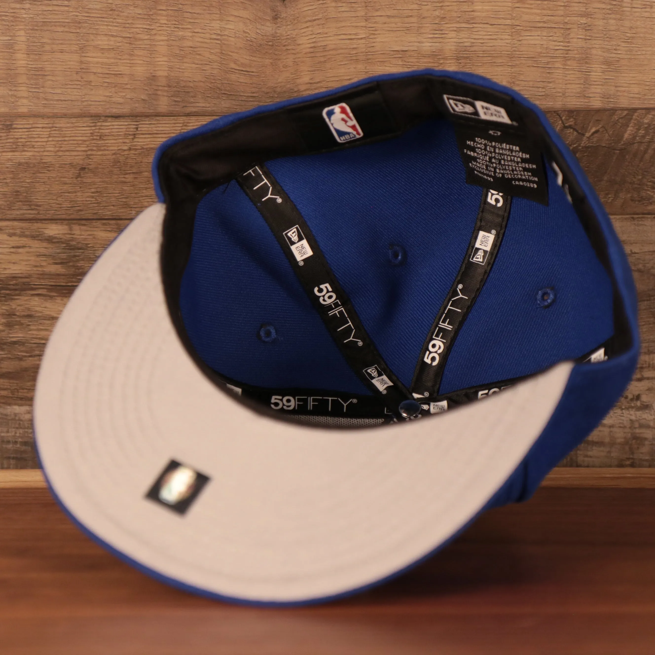 Philadelphia 76ers Grey Bottom | Royal Blue 59Fifty Fitted Cap