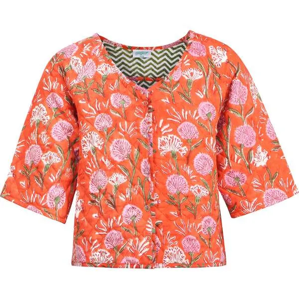 Piglo Kids Orange Lorea Jacket