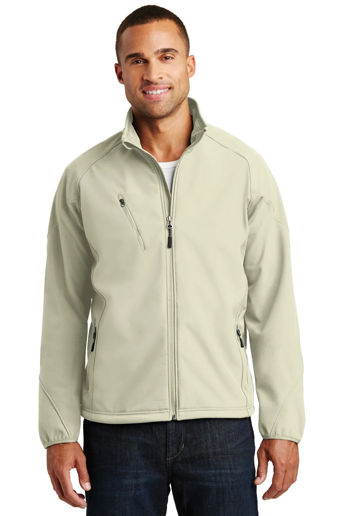 Port Authority Textured Soft Shell Jacket J705 SKU: J705