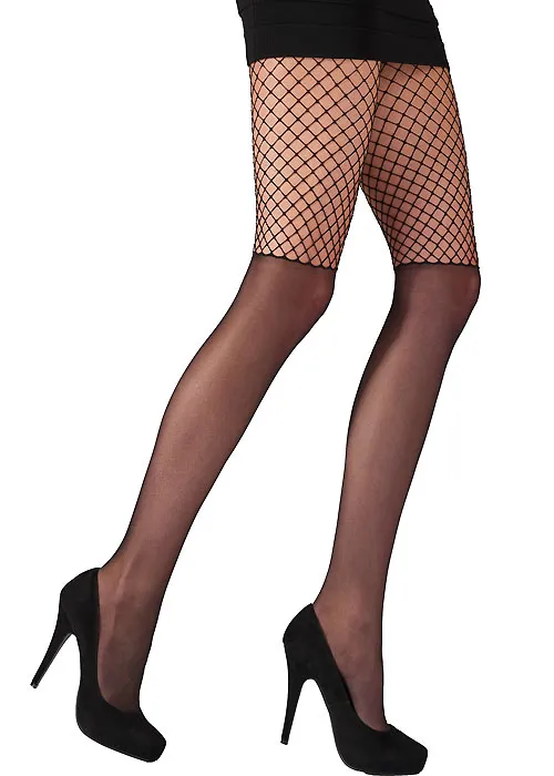 Pretty Polly Thigh Net Tights ()