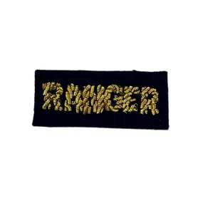 Qualification Badge - RANGER - Officers & OR Mess Dress - Dark Blue