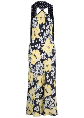 RIXO Hayley floral-print silk midi dress  
                         
                     
                