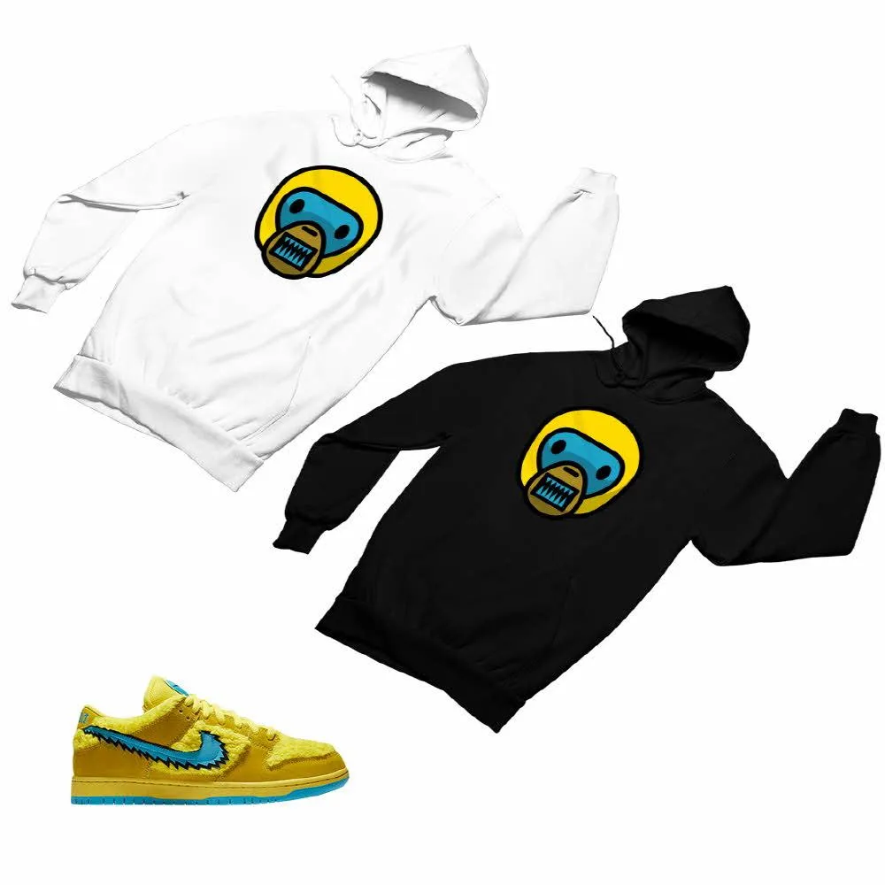 SB Dunk Low Yellow Matching Custom Designed Hoodies ND 1-4-13