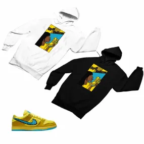 SB Dunk Low Yellow Matching Custom Designed Hoodies ND 1-4-19