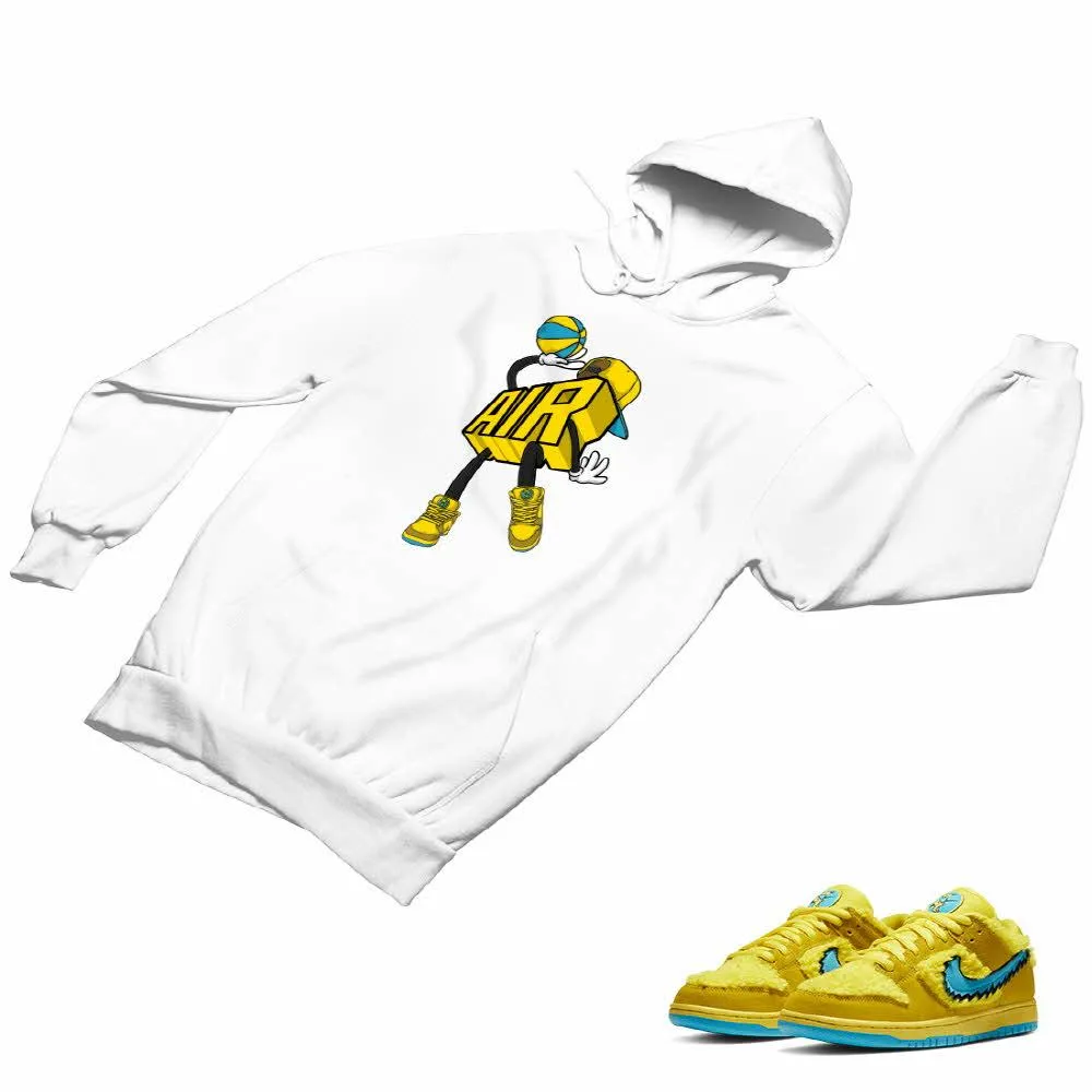 SB Dunk Low Yellow Matching Custom Designed Hoodies ND 1-4-3