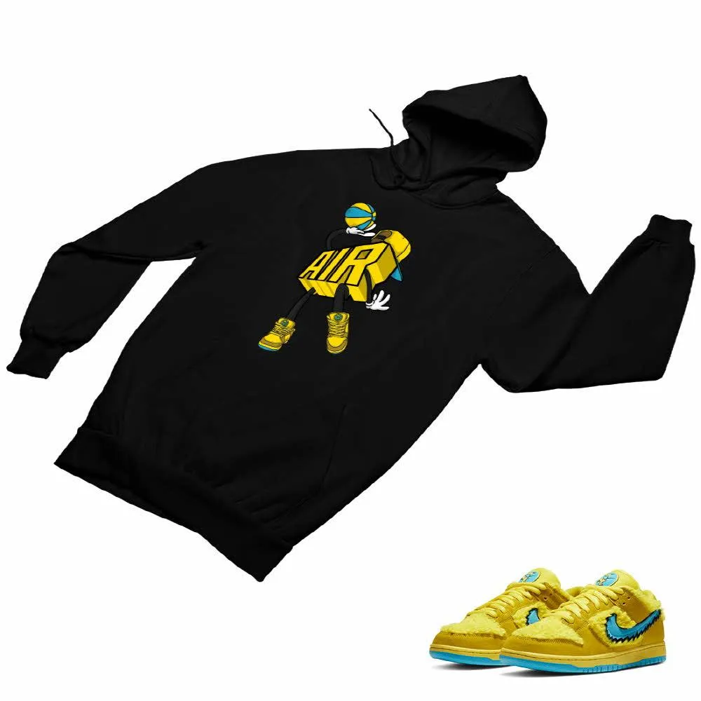 SB Dunk Low Yellow Matching Custom Designed Hoodies ND 1-4-3