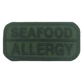 SEAFOOD ALLERGY PATCH - OD GREEN