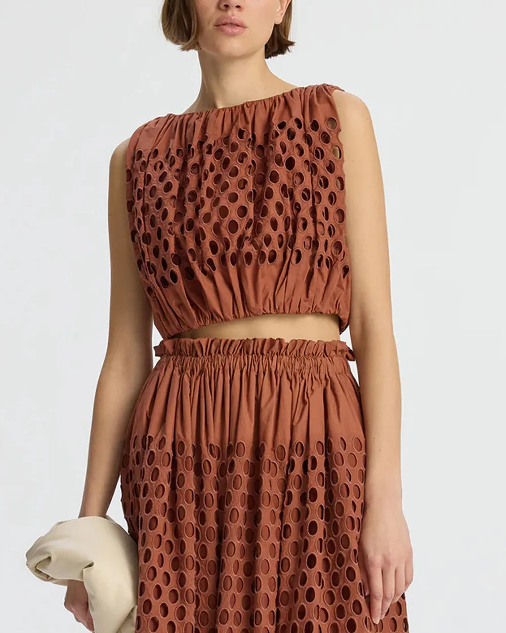 Sequoia Eyelet Raina Top