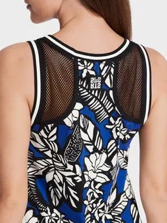 SLEEVELESS MESH TOP