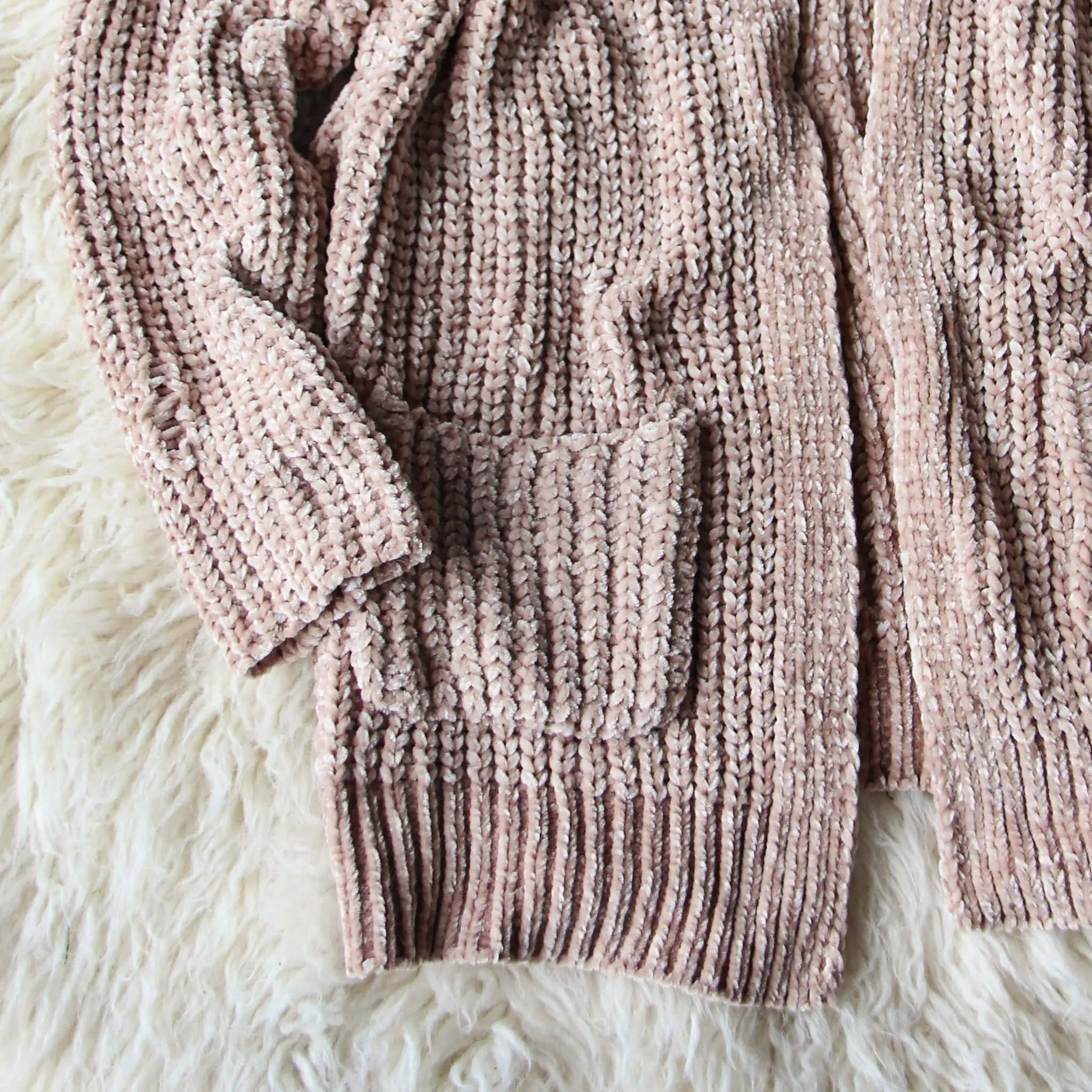 Softest Chenille Sweater in Taupe