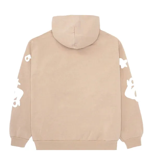 SP5DER WORLDWIDE BELUGA SAND HOODIE