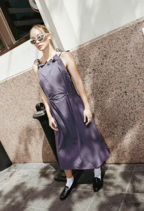 Spritz Parachute Dress In Grey