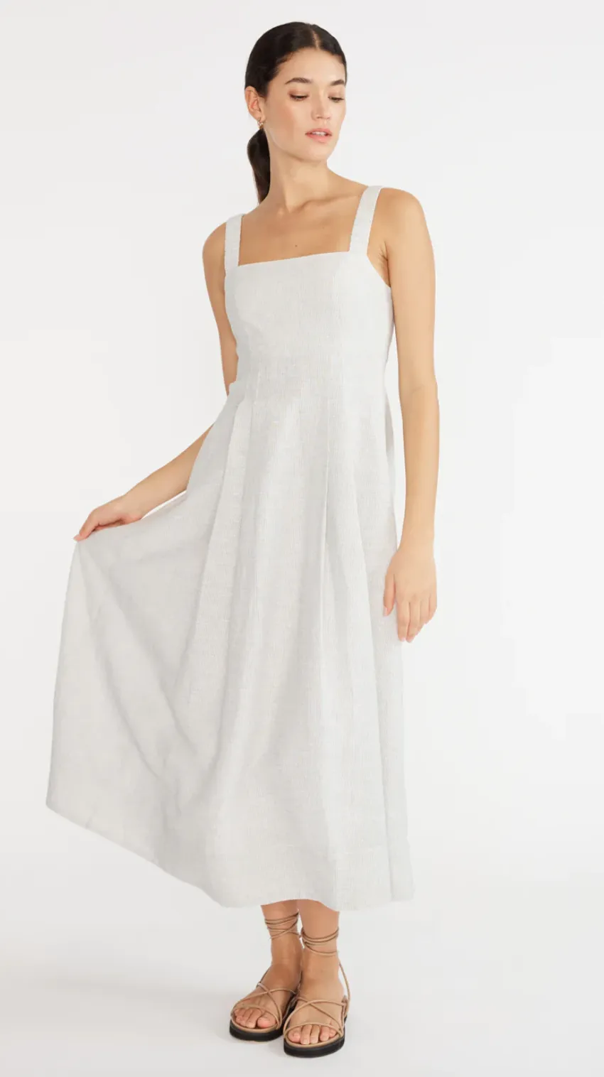 Staple the Label - Lune Linen Sundress Stripe