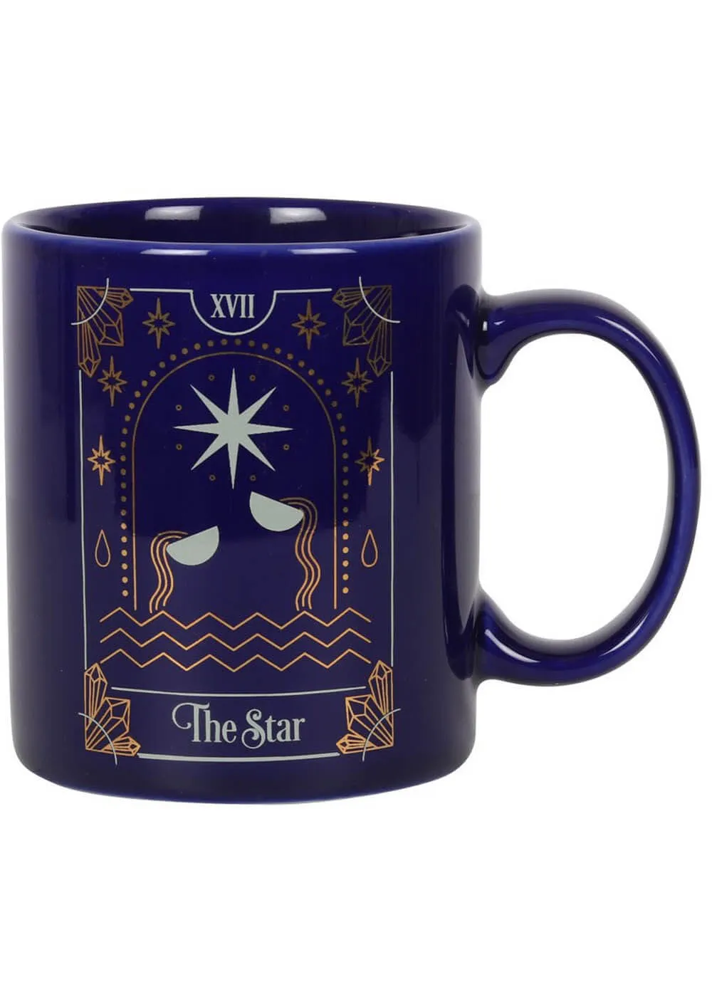 Succubus The Star Tarot Mug Blue