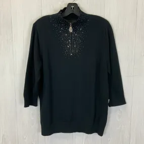 Sweater By Christine Alexander In Black, Size: L