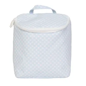 The Bottle Bag- Blue Gingham