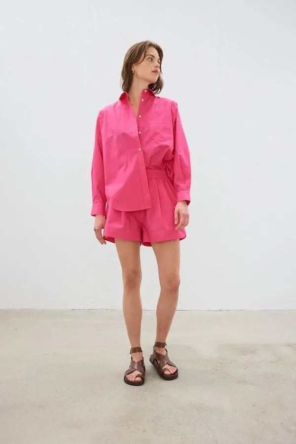 The Chiara Shirt Hyper Pink