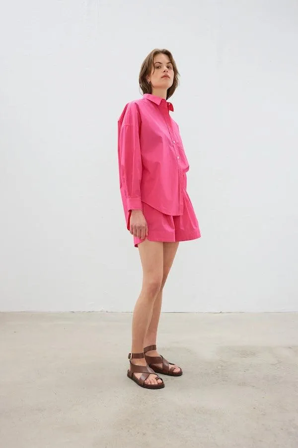 The Chiara Shirt Hyper Pink