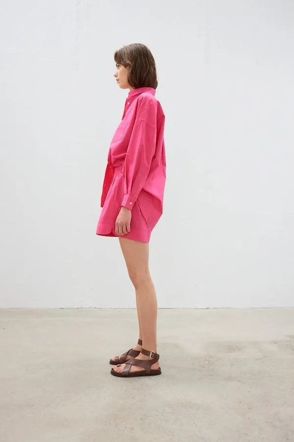 The Chiara Shirt Hyper Pink