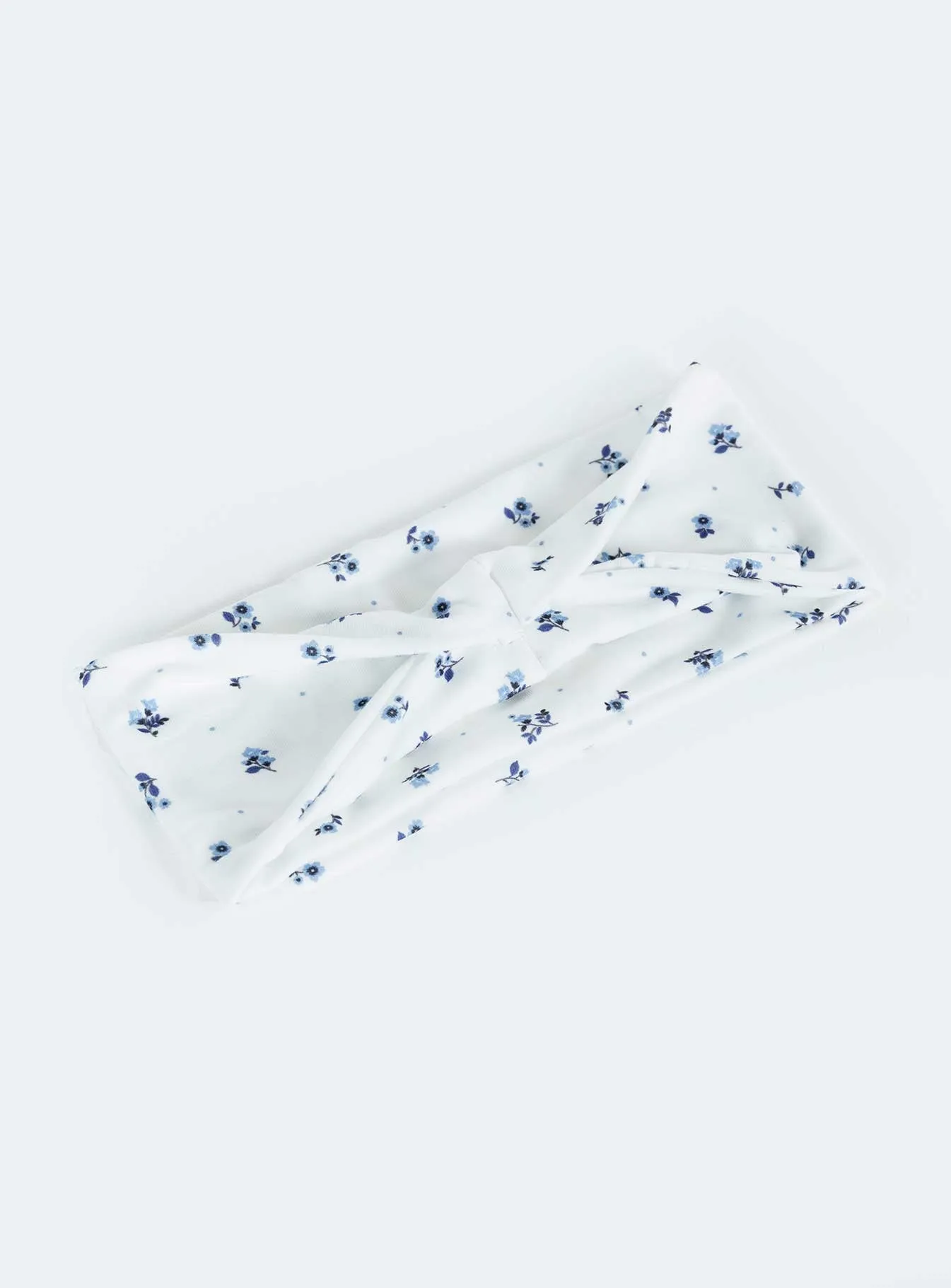 The Juney Headband Blue Floral