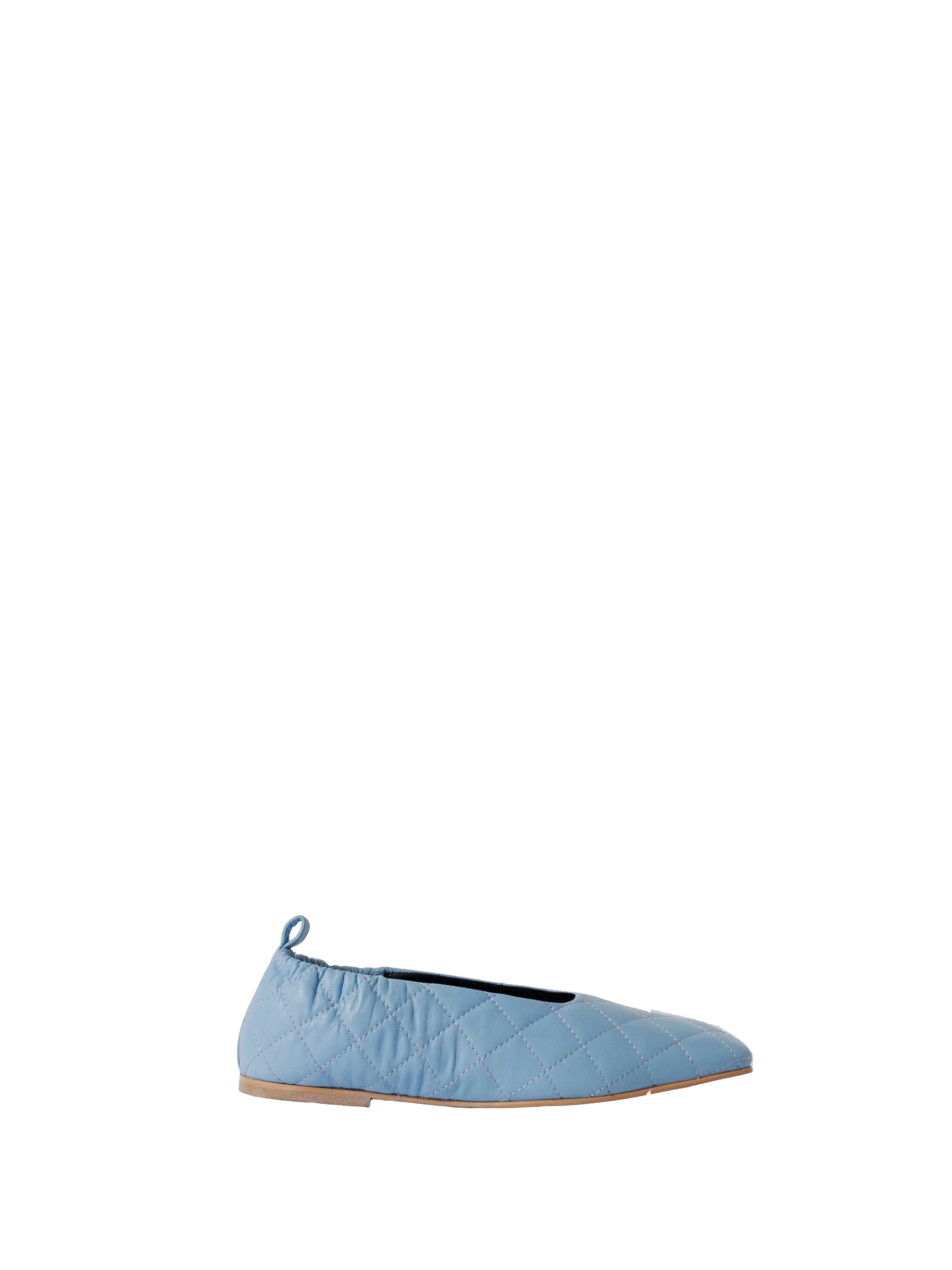 THE LEAH QUILTED SKY BLUE