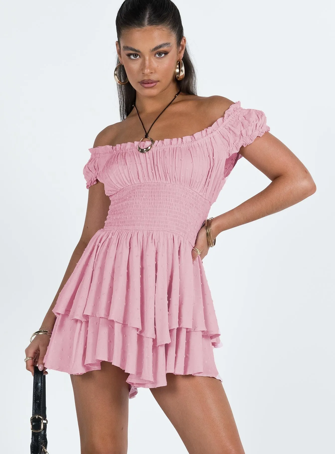 The Love Galore Playsuit Baby Pink