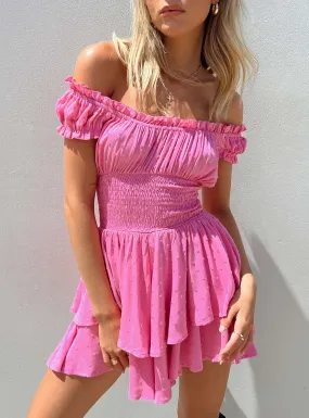 The Love Galore Playsuit Pink