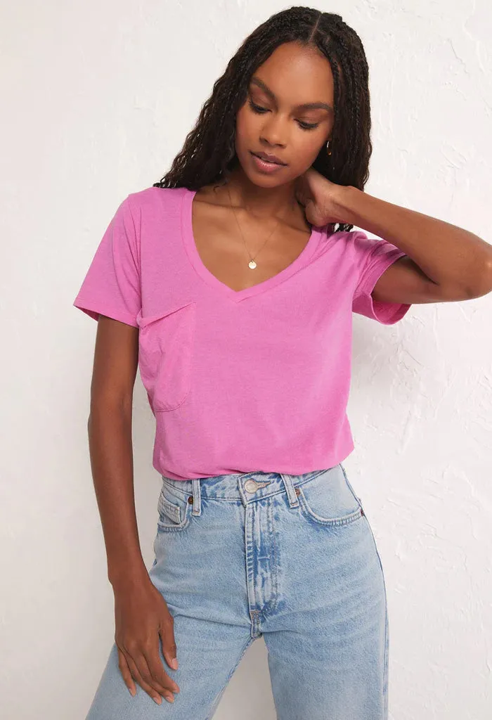 The Pocket Tee-Heartbreaker Pink