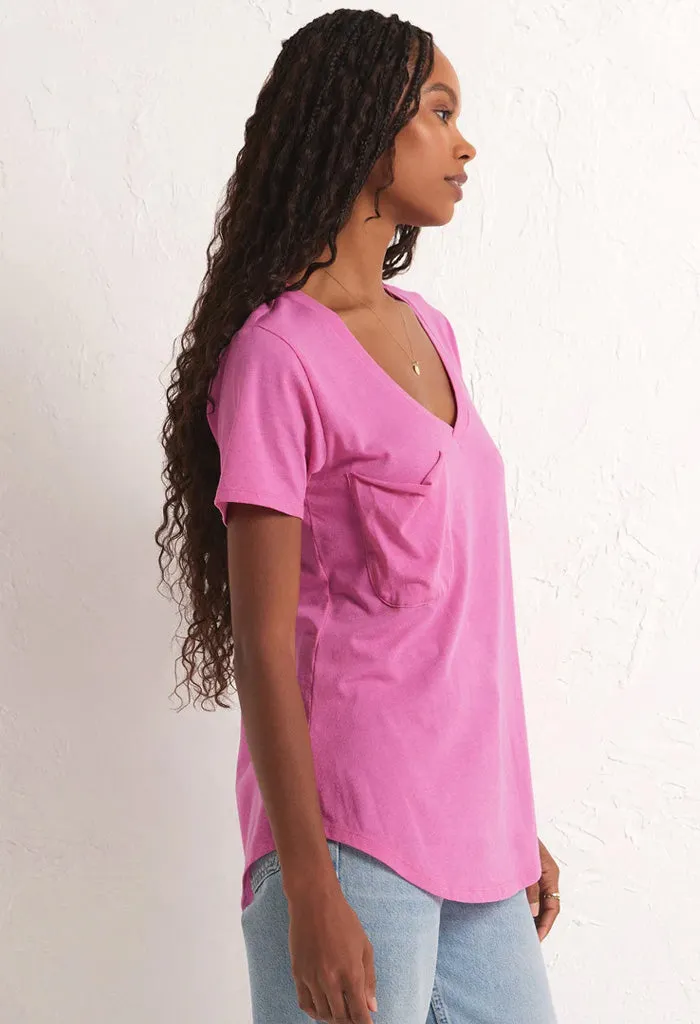 The Pocket Tee-Heartbreaker Pink