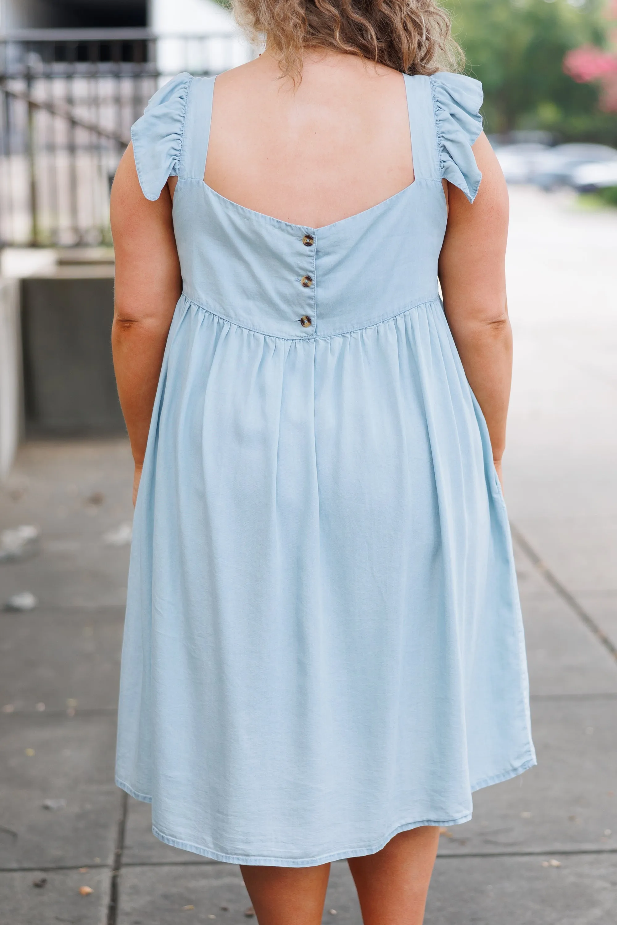 The Secret Whispers Dress, Blue