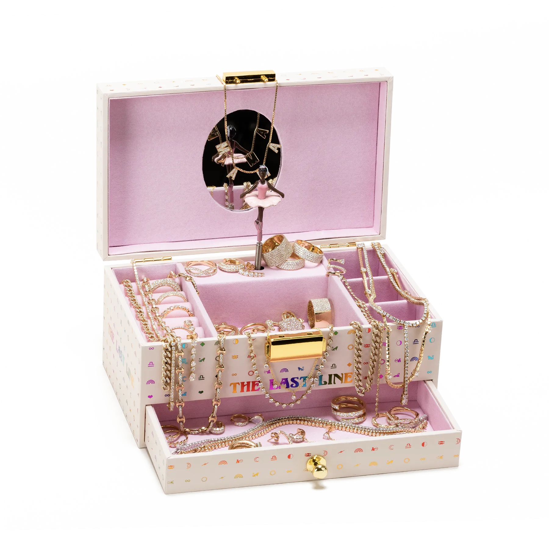 The Tulip Ballerina Jewelry Box - Pink