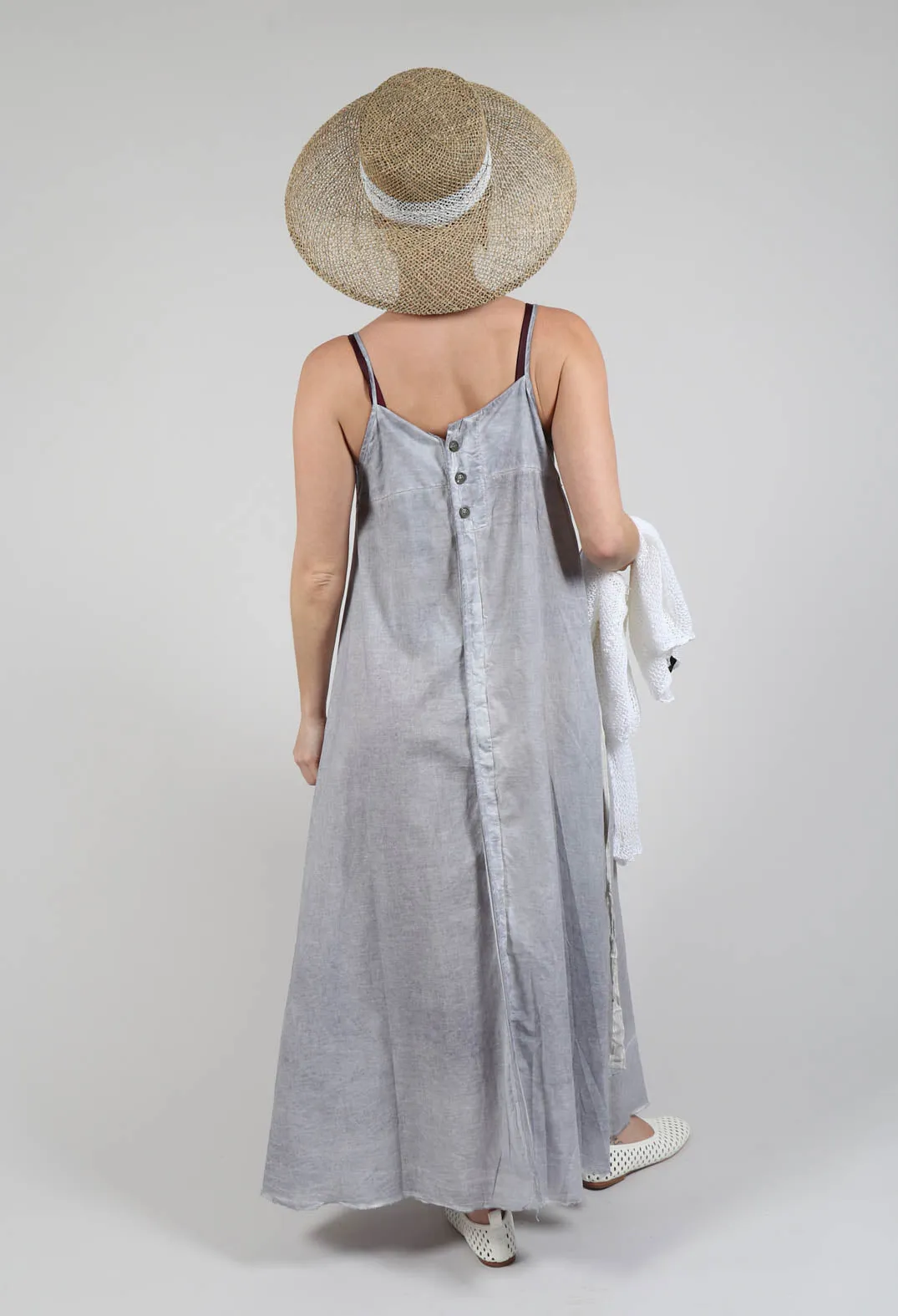 Tie Dress in Original Grey