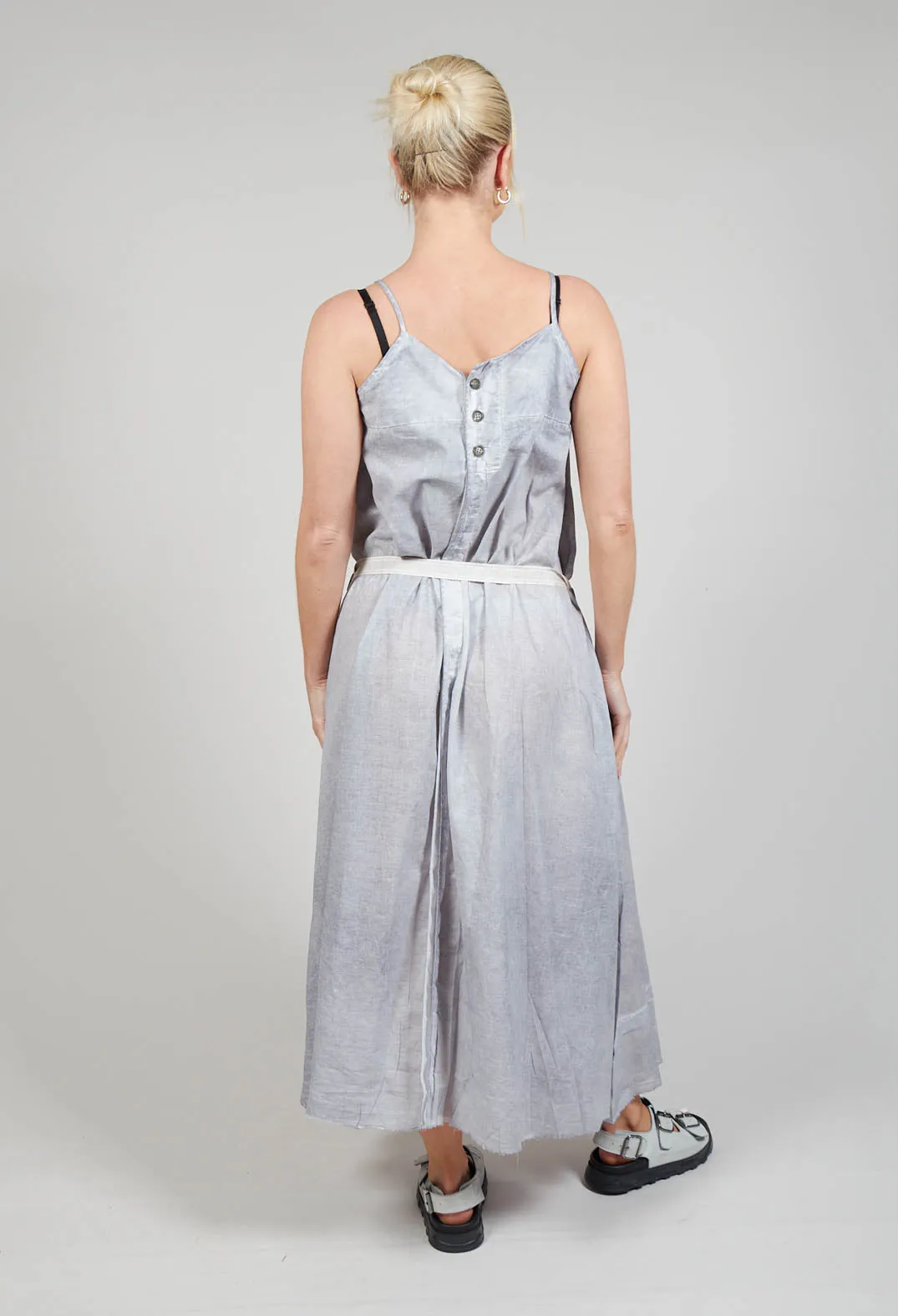 Tie Dress in Original Grey