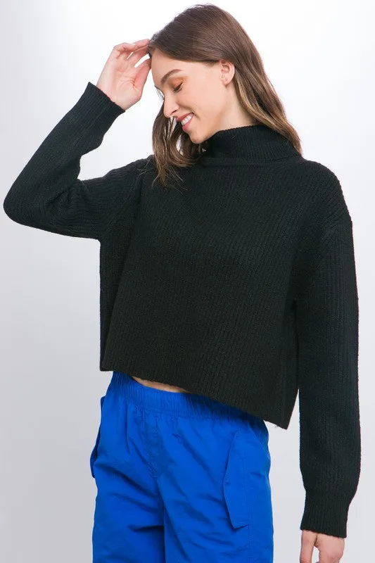 Turtleneck Relaxed Fit Sweater