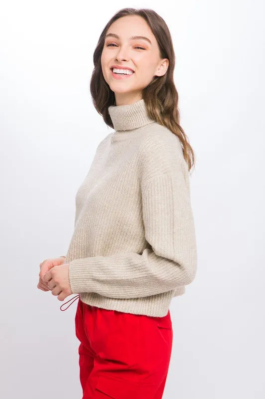 Turtleneck Relaxed Fit Sweater