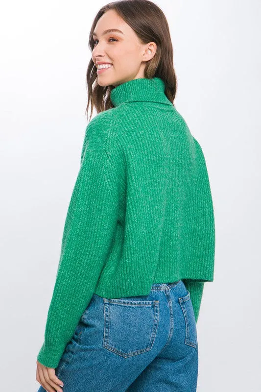 Turtleneck Relaxed Fit Sweater