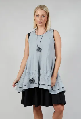 Tut Tunic in Light Grey