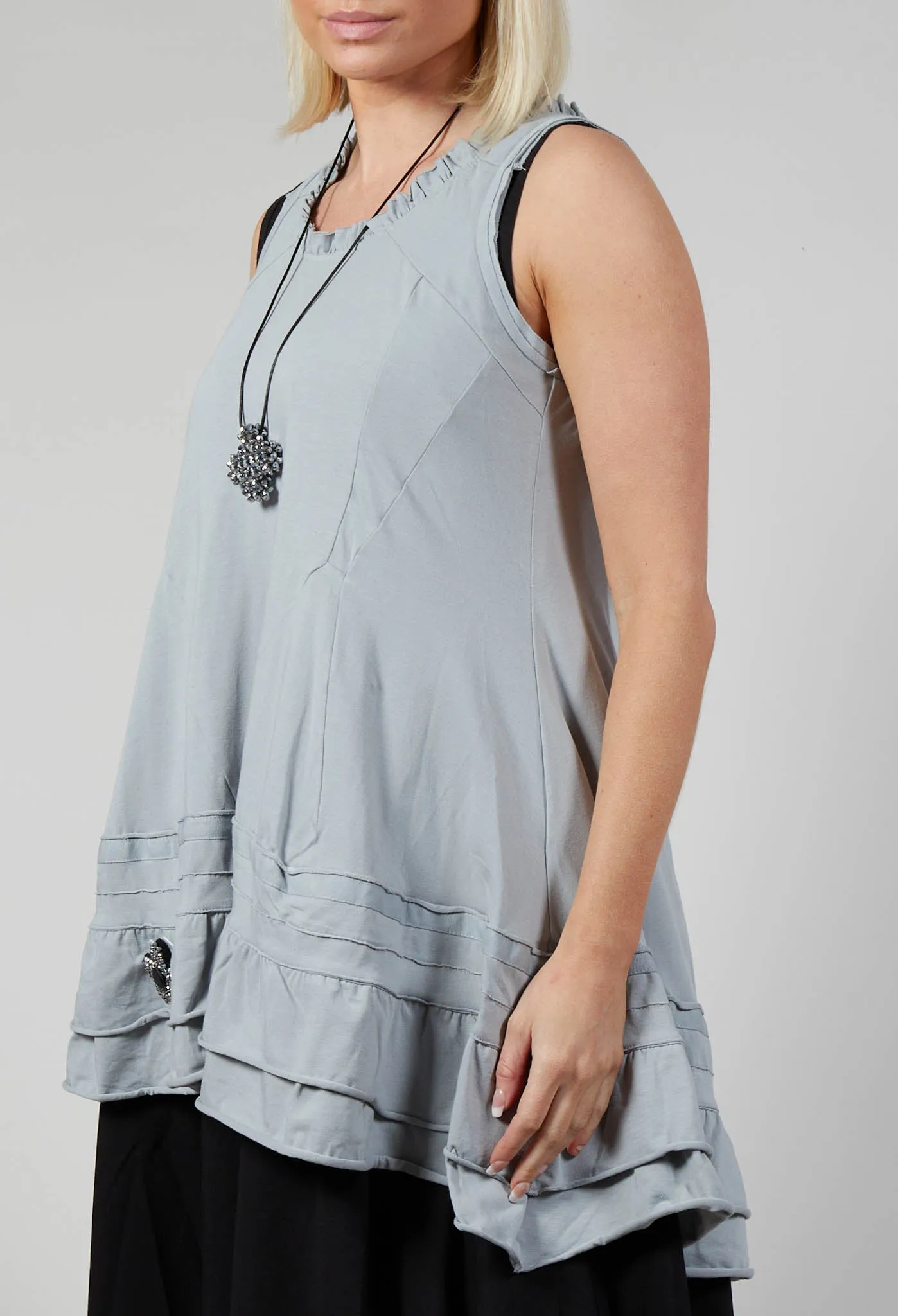 Tut Tunic in Light Grey