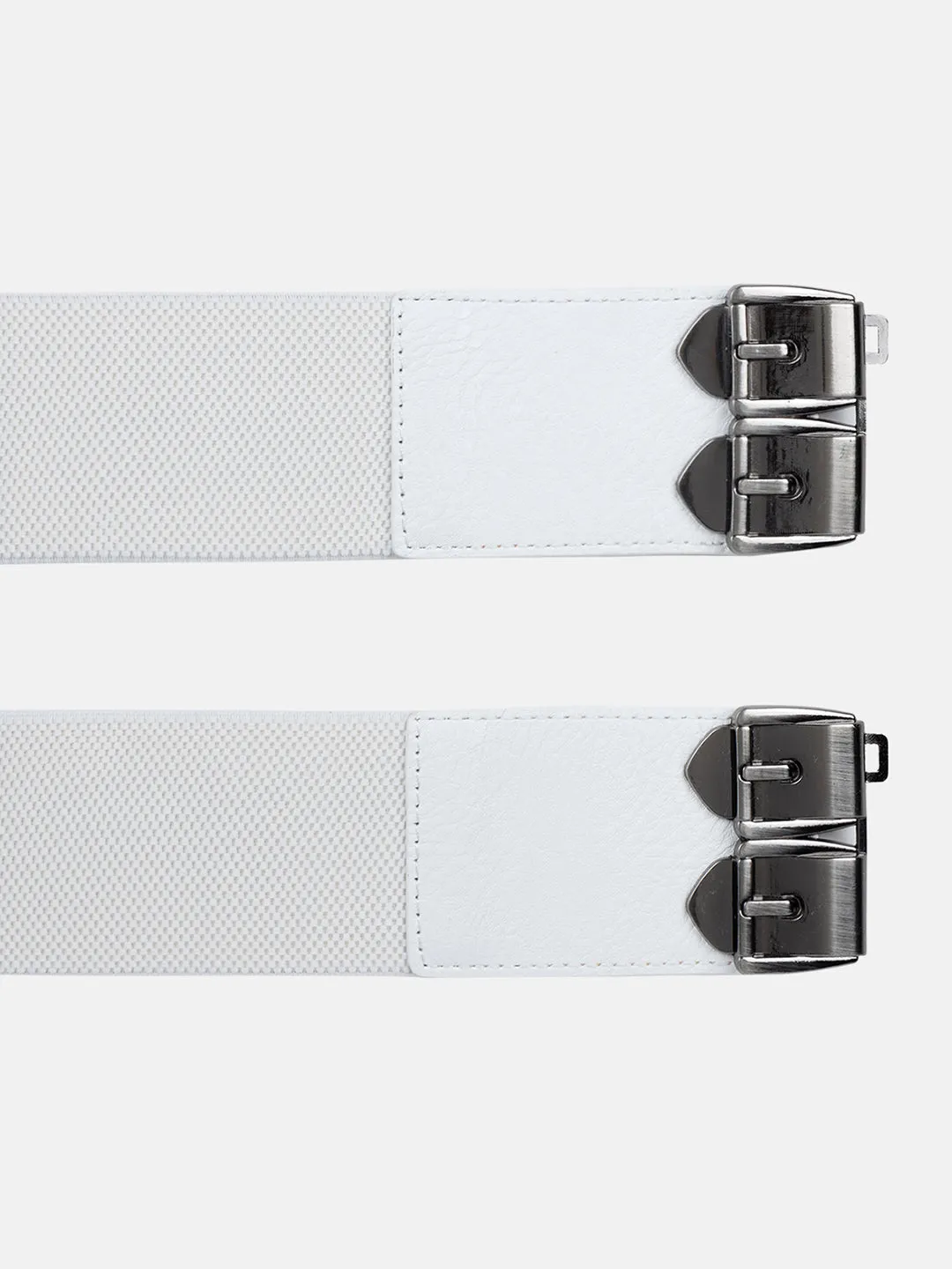 Twin Buckle Broad Belt