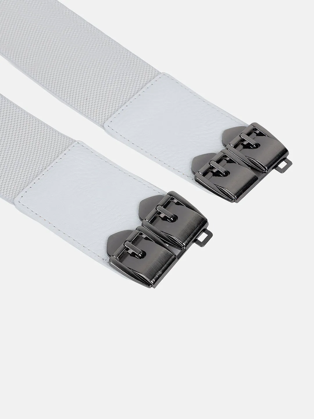 Twin Buckle Broad Belt